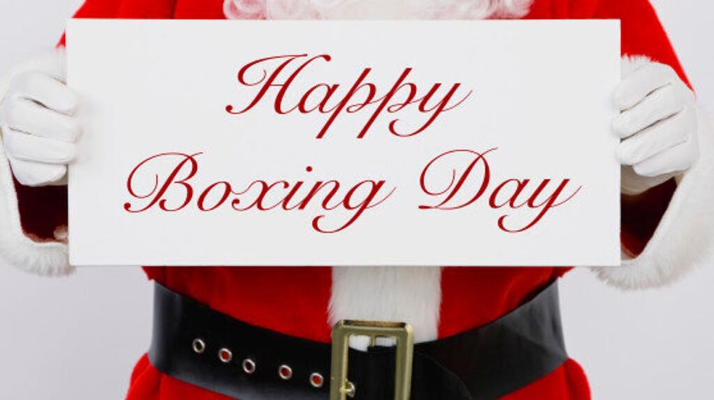 Boxing Day December Global Holidays