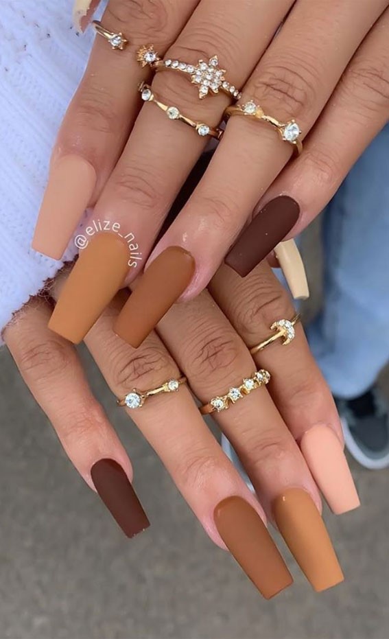Different Shades on Each Nail