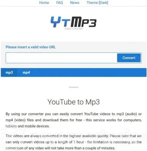 YTMP3 - YouTube to MP3 Converters