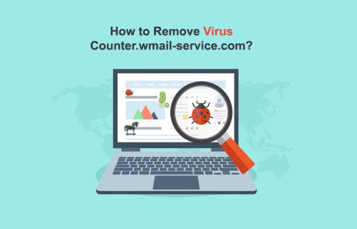 How to Remove Virus on counter.wmail-service